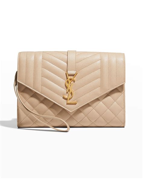 ysl clutch patent|saint laurent quilted leather clutch.